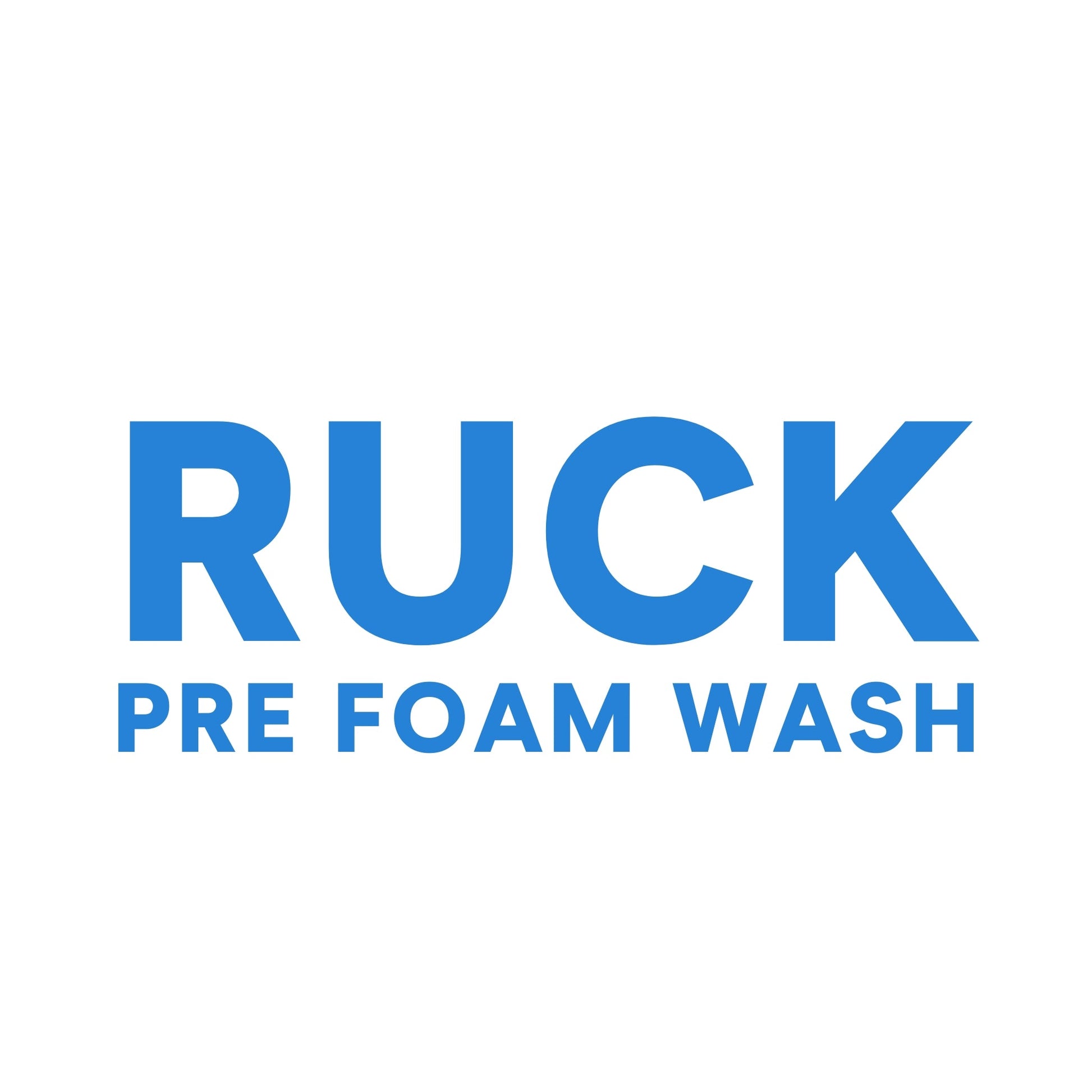 Ruck (Pre Foam Wash)
