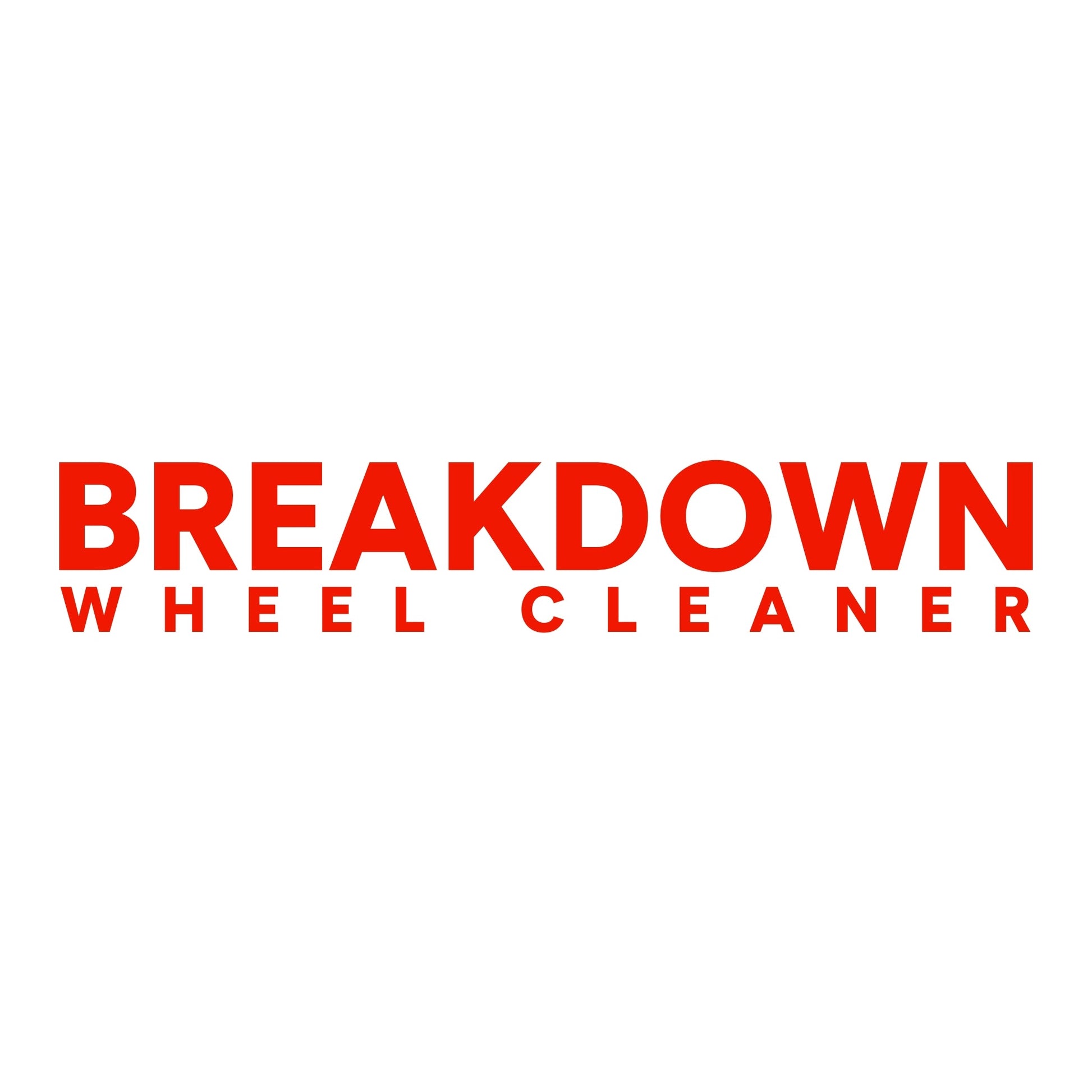 Breakdown (Wheel Cleaner)