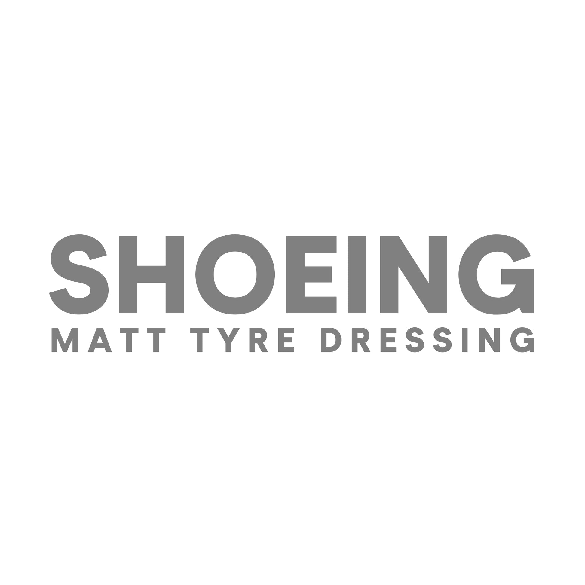 Shoeing (Matt Tyre Dressing)